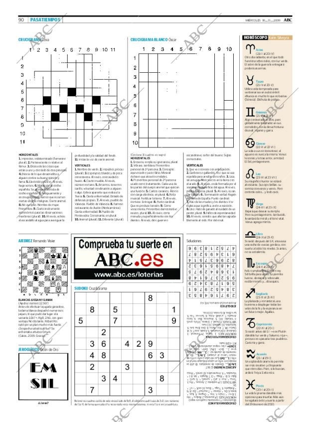 ABC CORDOBA 18-11-2009 página 90