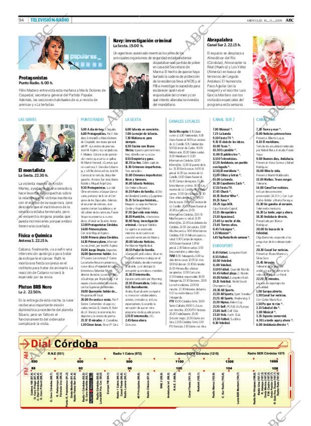 ABC CORDOBA 18-11-2009 página 94