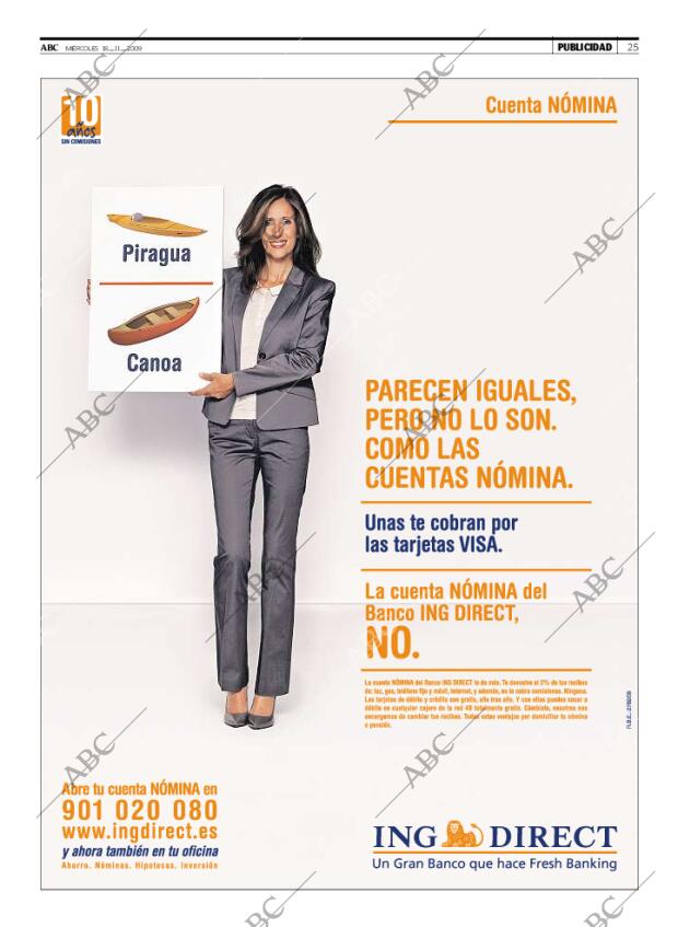 ABC MADRID 18-11-2009 página 25