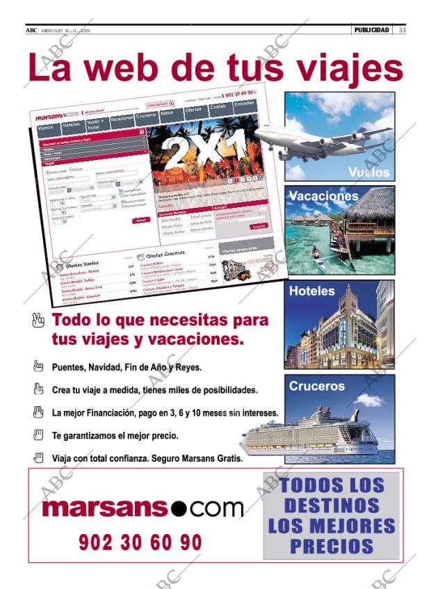 ABC MADRID 18-11-2009 página 33