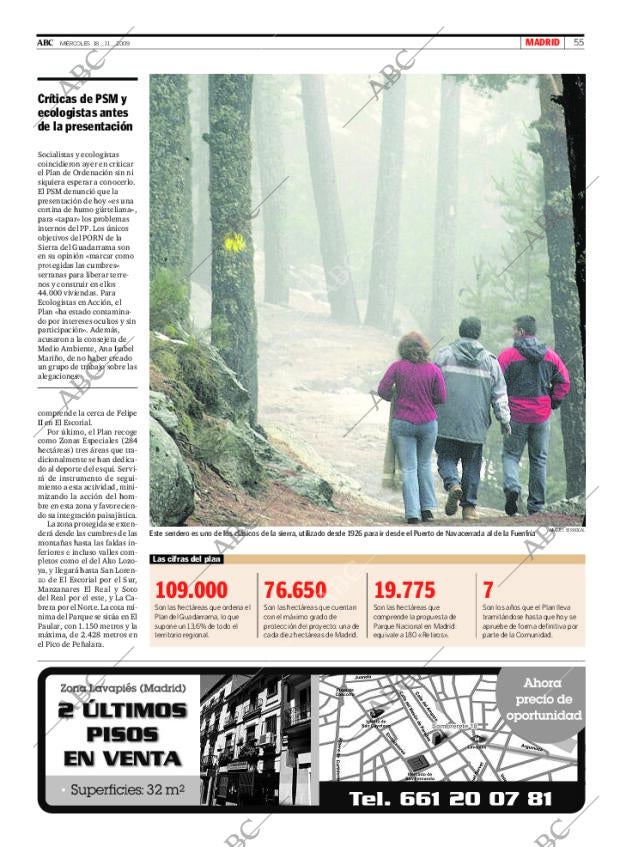 ABC MADRID 18-11-2009 página 55