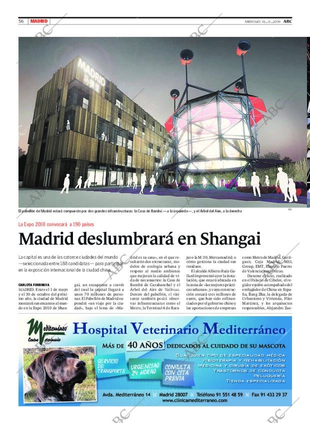 ABC MADRID 18-11-2009 página 56