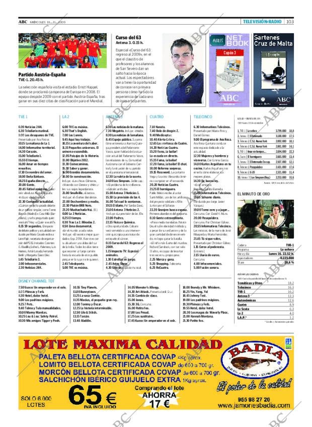 ABC SEVILLA 18-11-2009 página 103