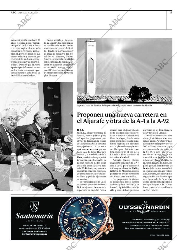 ABC SEVILLA 18-11-2009 página 19