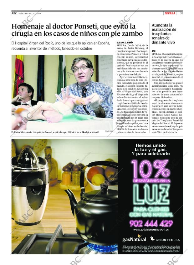 ABC SEVILLA 18-11-2009 página 31