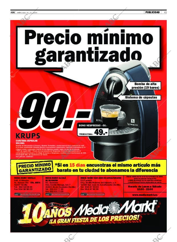 ABC SEVILLA 18-11-2009 página 41
