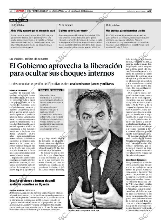 ABC SEVILLA 18-11-2009 página 50