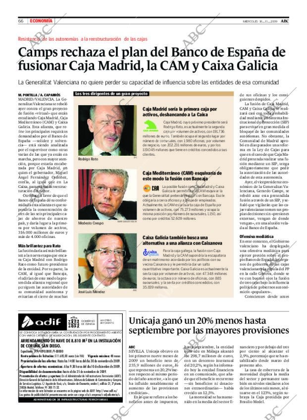ABC SEVILLA 18-11-2009 página 66