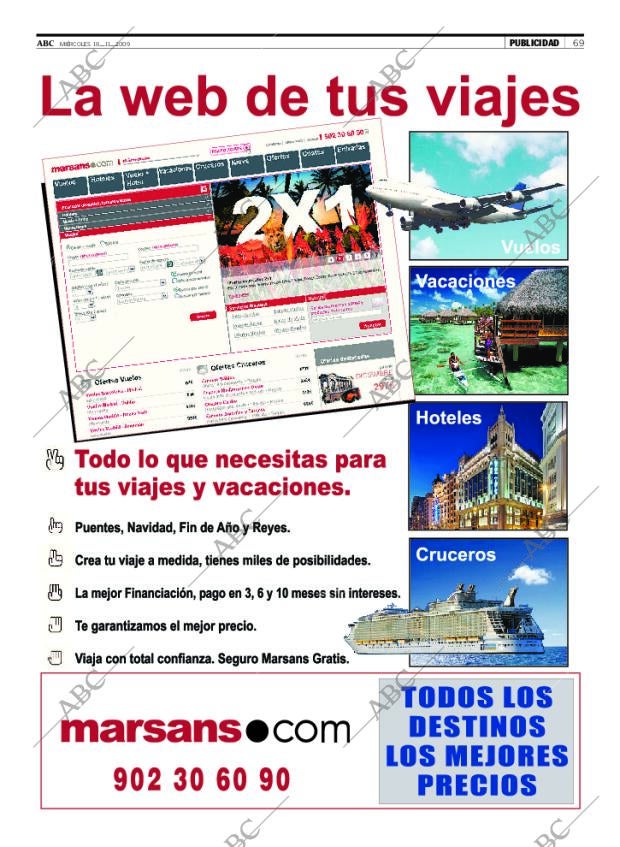 ABC SEVILLA 18-11-2009 página 69