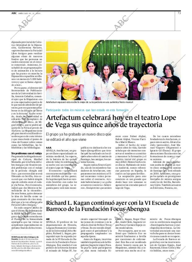 ABC SEVILLA 18-11-2009 página 73