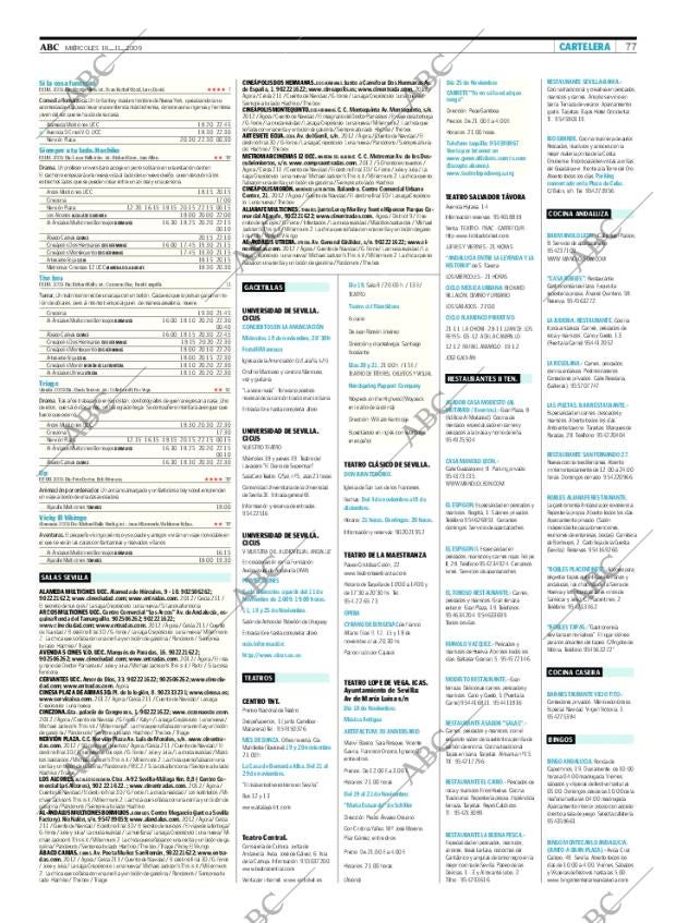 ABC SEVILLA 18-11-2009 página 77