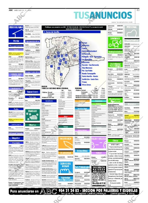 ABC SEVILLA 18-11-2009 página 83