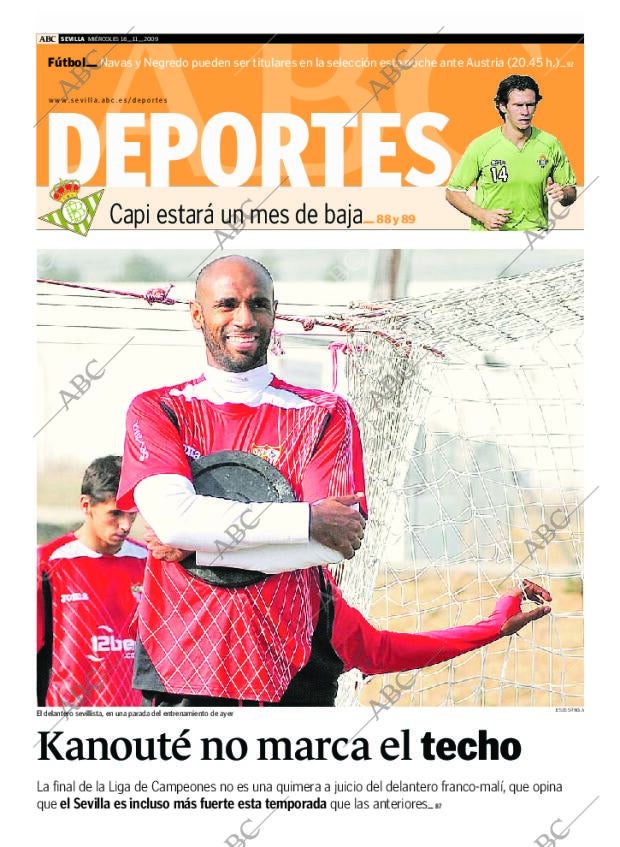 ABC SEVILLA 18-11-2009 página 85