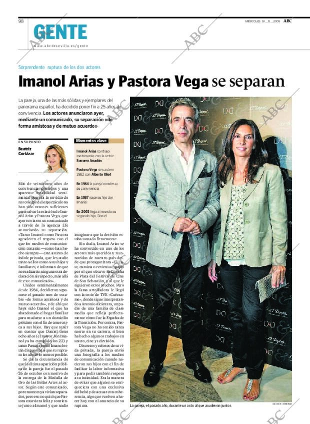 ABC SEVILLA 18-11-2009 página 98