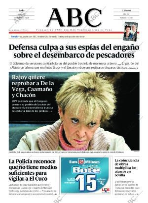 ABC SEVILLA 19-11-2009 página 1