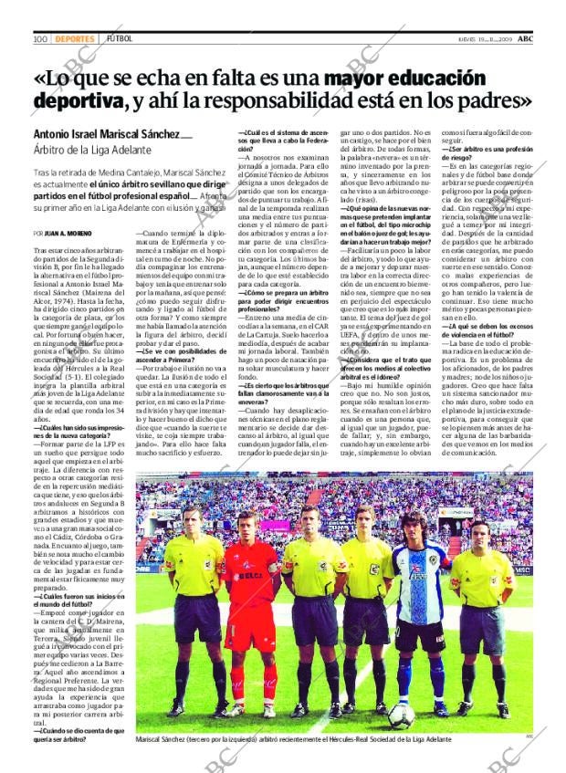 ABC SEVILLA 19-11-2009 página 100