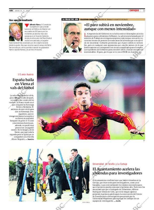 ABC SEVILLA 19-11-2009 página 11