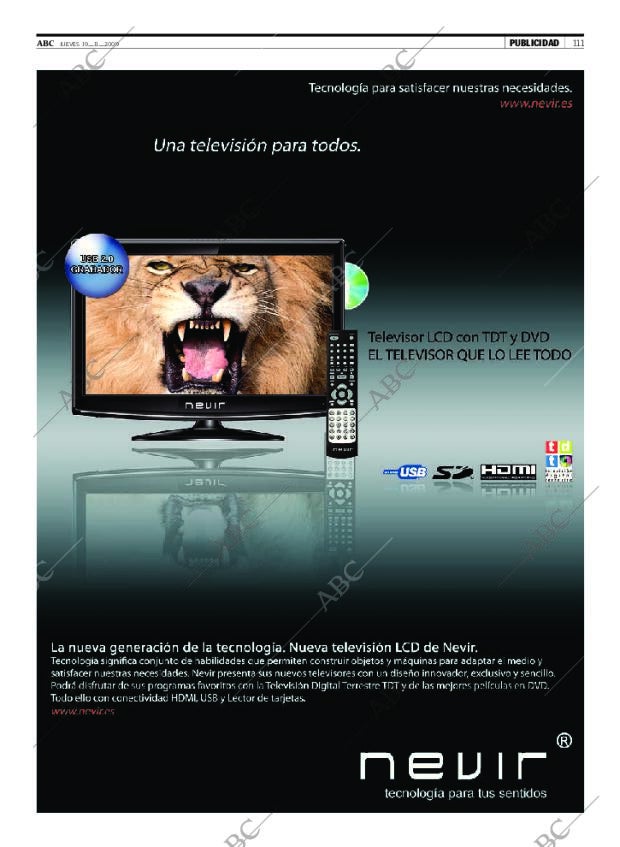 ABC SEVILLA 19-11-2009 página 111