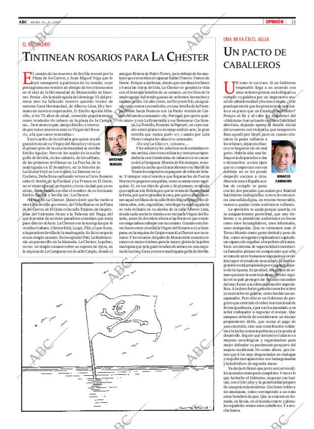 ABC SEVILLA 19-11-2009 página 13