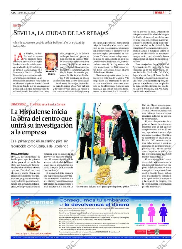 ABC SEVILLA 19-11-2009 página 21