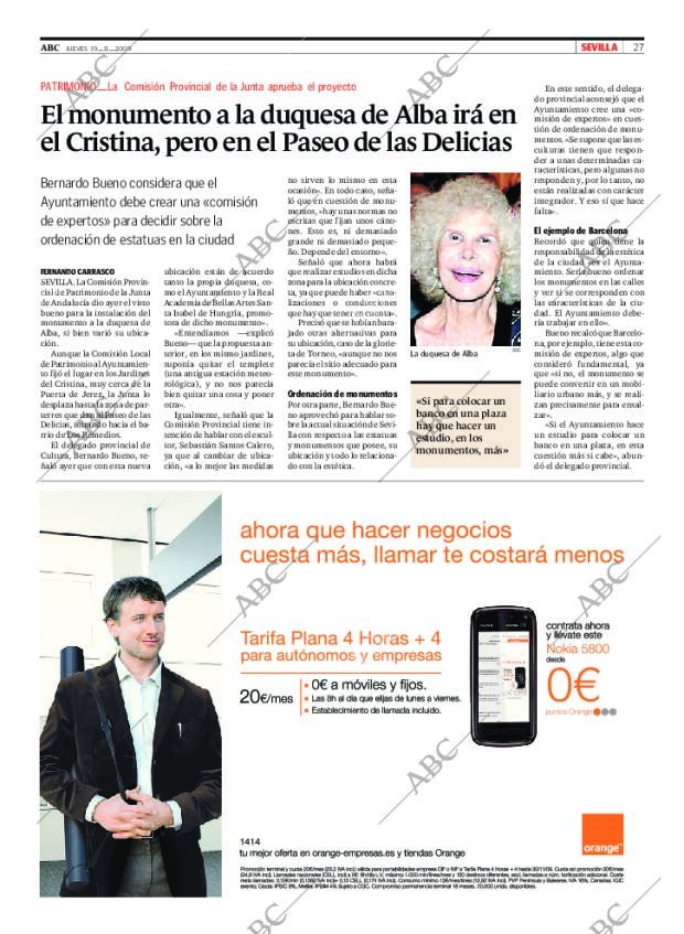 ABC SEVILLA 19-11-2009 página 27