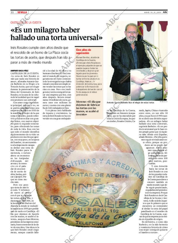 ABC SEVILLA 19-11-2009 página 30