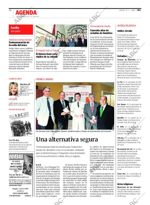 ABC SEVILLA 19-11-2009 página 34