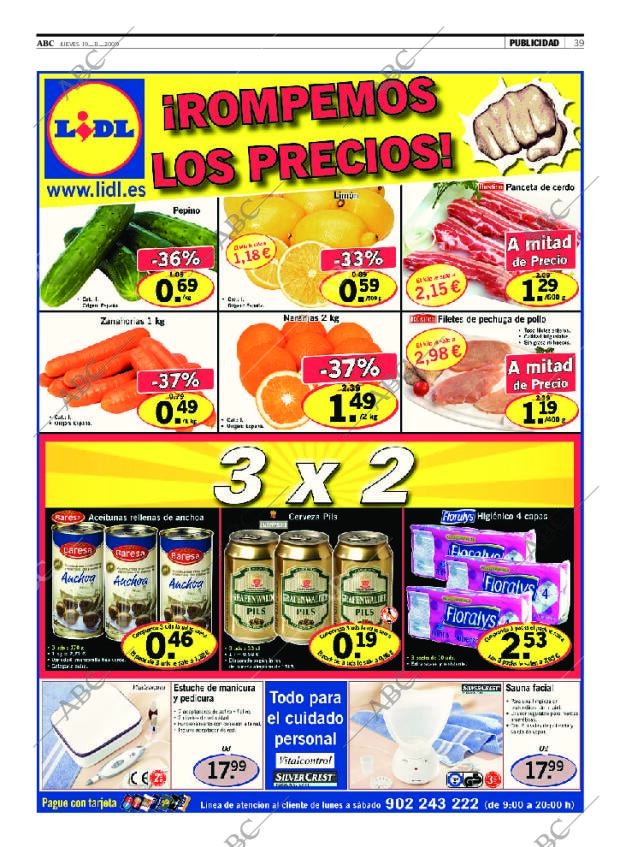 ABC SEVILLA 19-11-2009 página 39