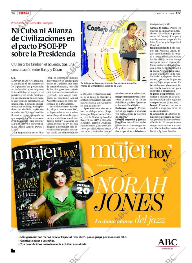 ABC SEVILLA 19-11-2009 página 56