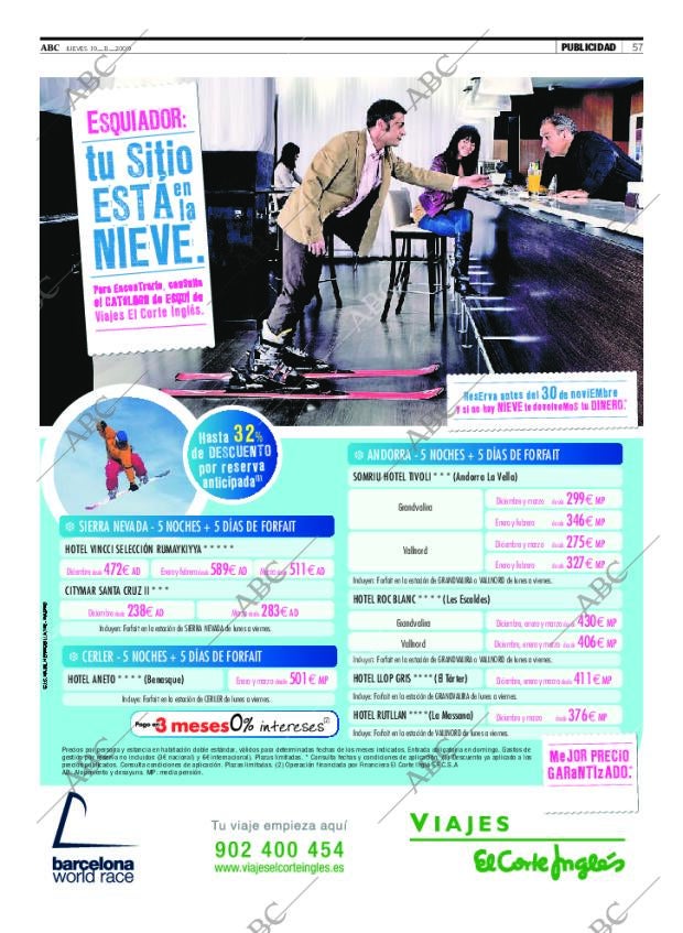 ABC SEVILLA 19-11-2009 página 57