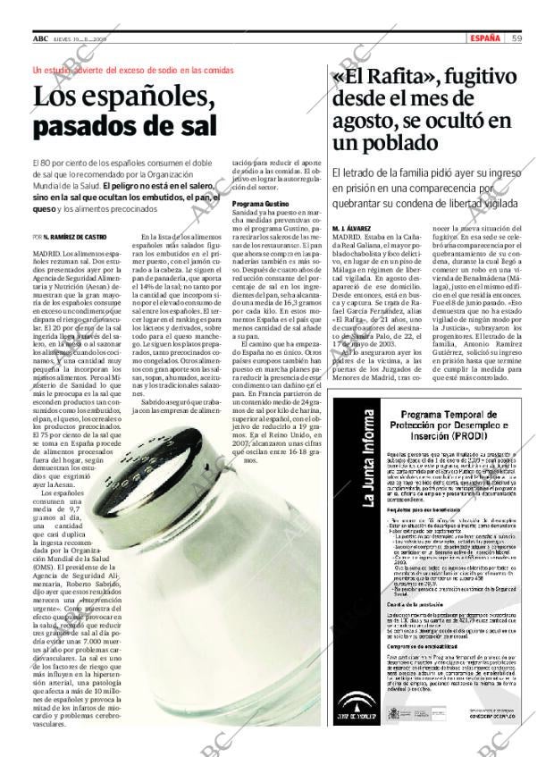 ABC SEVILLA 19-11-2009 página 59