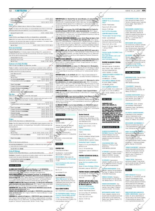 ABC SEVILLA 19-11-2009 página 82