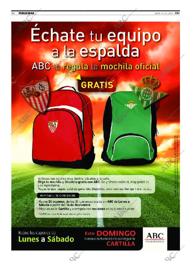 ABC SEVILLA 19-11-2009 página 94