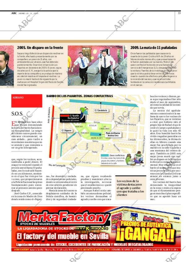ABC SEVILLA 20-11-2009 página 19