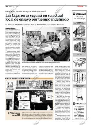 ABC SEVILLA 20-11-2009 página 25