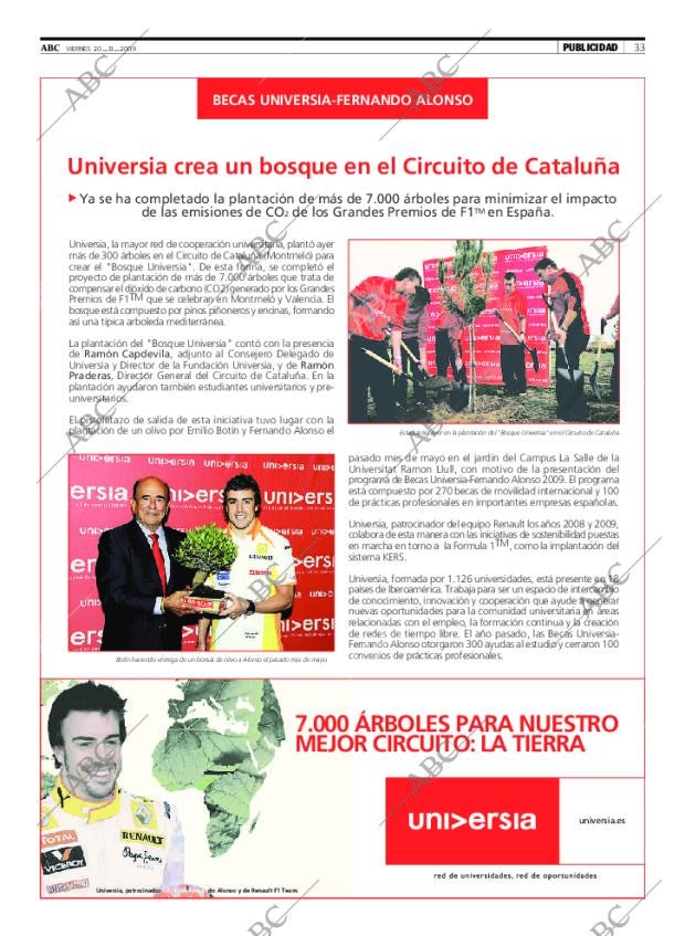 ABC SEVILLA 20-11-2009 página 33