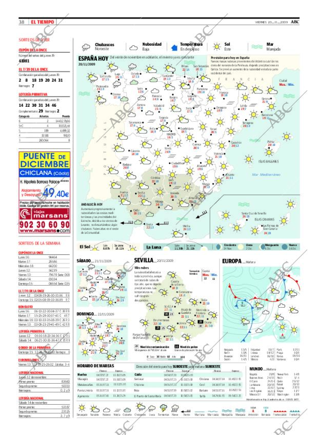 ABC SEVILLA 20-11-2009 página 38