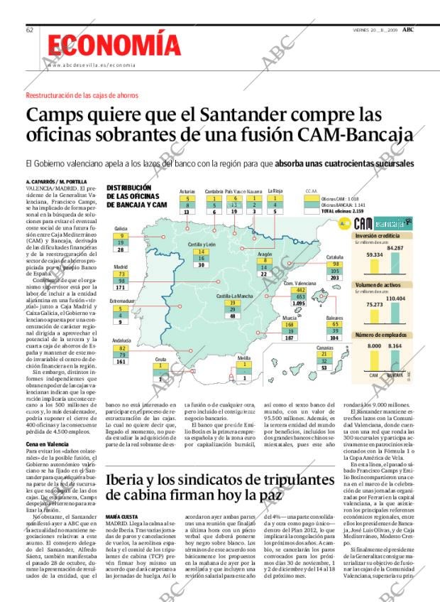 ABC SEVILLA 20-11-2009 página 62