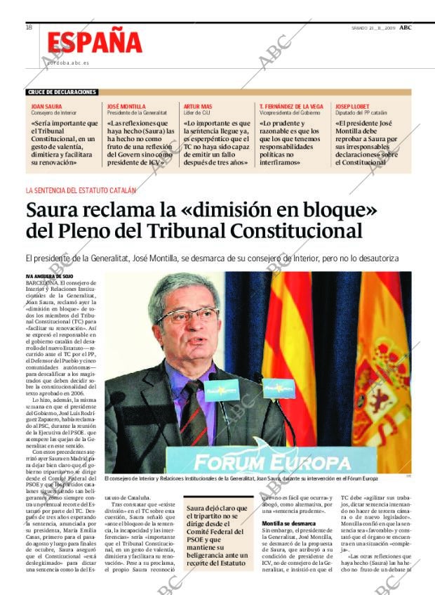 ABC CORDOBA 21-11-2009 página 18