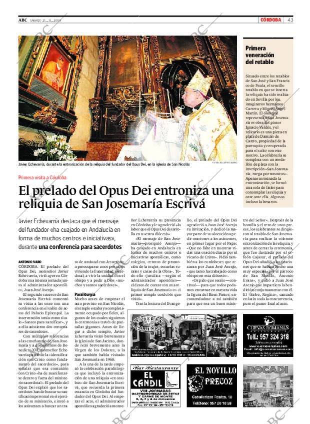 ABC CORDOBA 21-11-2009 página 43