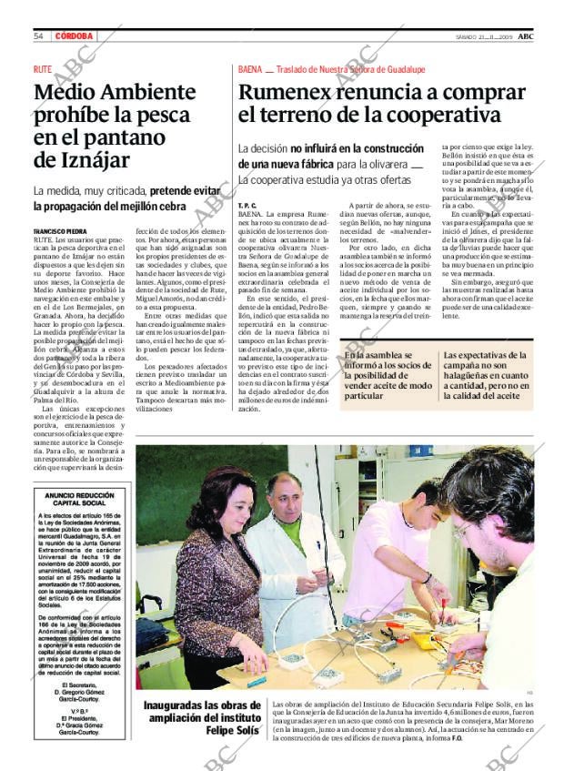 ABC CORDOBA 21-11-2009 página 54