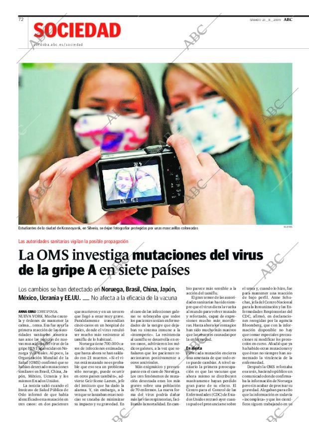 ABC CORDOBA 21-11-2009 página 72