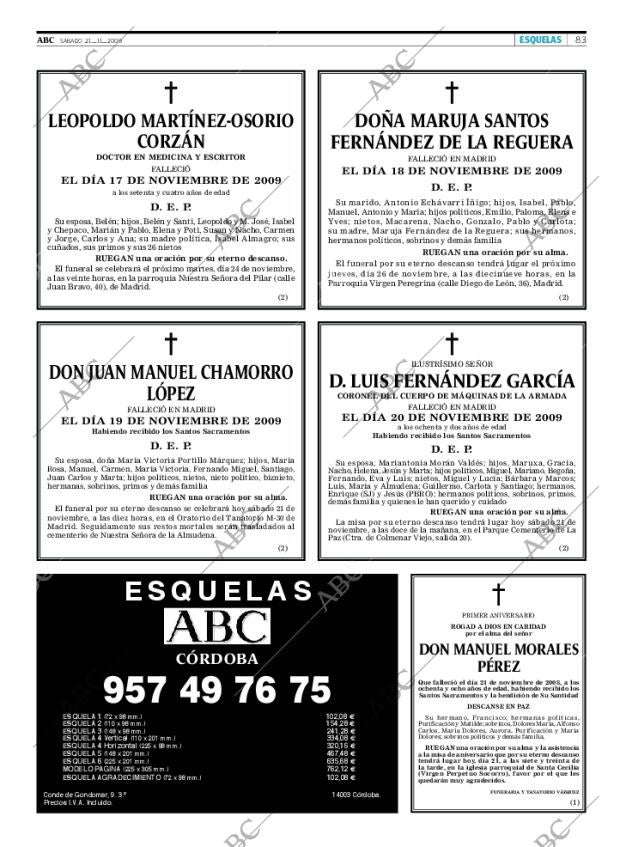 ABC CORDOBA 21-11-2009 página 83