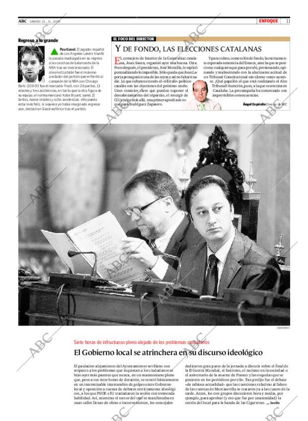 ABC SEVILLA 21-11-2009 página 11