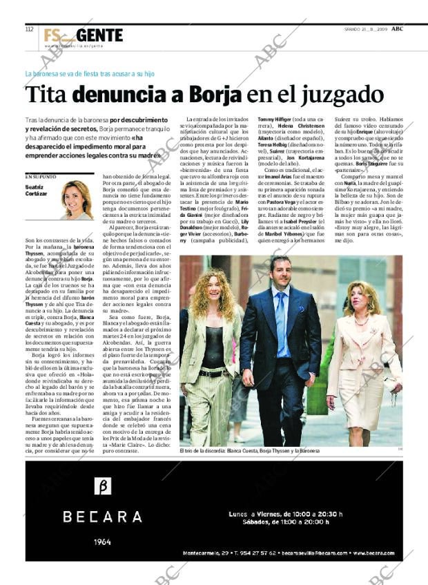 ABC SEVILLA 21-11-2009 página 112