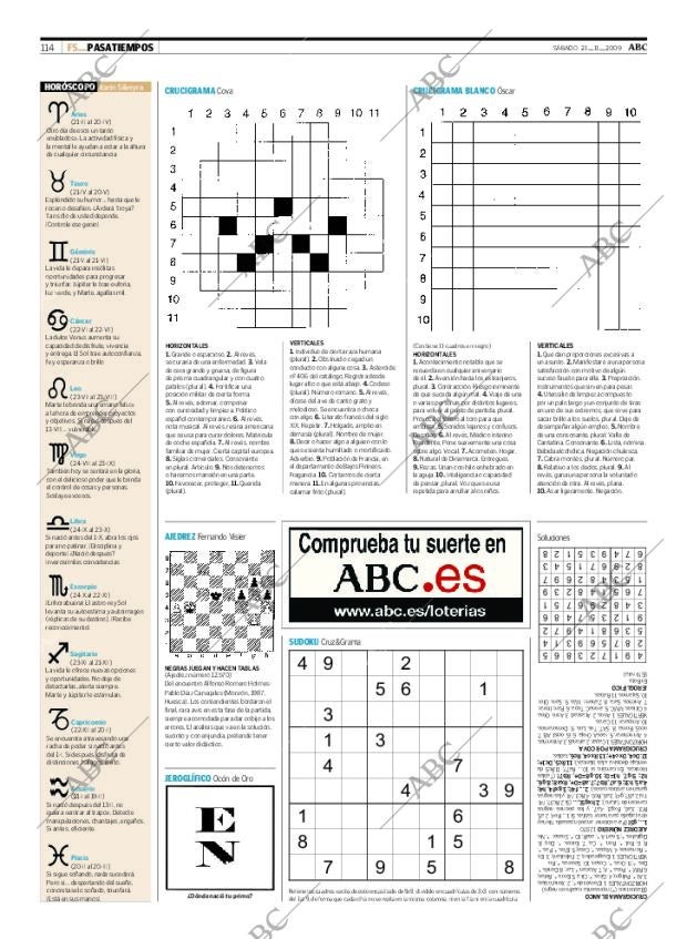 ABC SEVILLA 21-11-2009 página 114