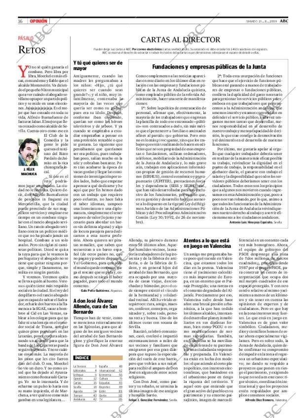 ABC SEVILLA 21-11-2009 página 16