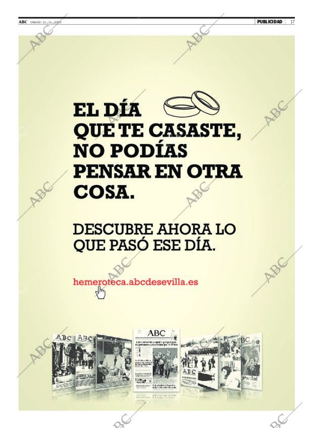ABC SEVILLA 21-11-2009 página 17