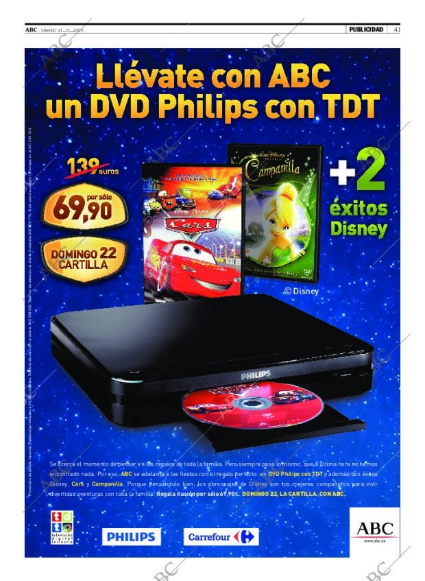 ABC SEVILLA 21-11-2009 página 41