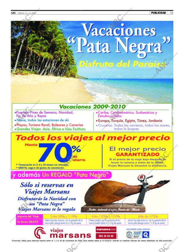 ABC SEVILLA 21-11-2009 página 53